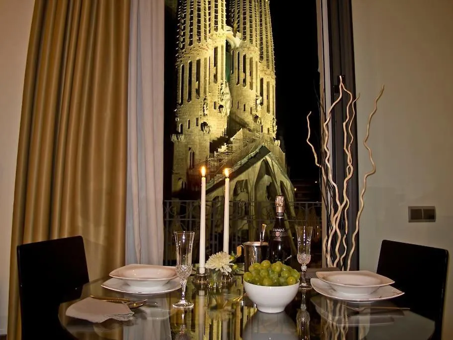 Apartment Ferienwohnung Flat With Views To Sagrada Famila Barcelona